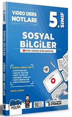 5. Sınıf Sosyal Bilgiler Video Ders Notları - 1