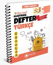 5. Sınıf Türkçe Okula Yardımcı Öğreten Defter - Çanta Yayınları