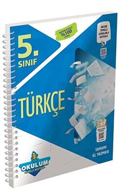 Murat Yayınları 5. Sınıf Türkçe Okulum Akıllı Defter - 1