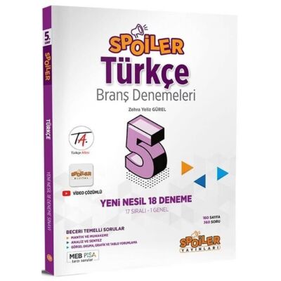 5. Sınıf Türkçe Branş Denemeleri - 1