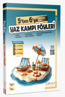 Günay Yayınları 5`ten 6`ya Geçenler İçin Yaz Kampı Föyleri - 1
