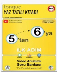 Tonguç Akademi 5`ten 6`ya Hazırlık Kitabı - Tonguç Akademi