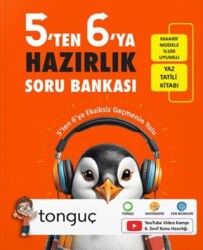 5`ten 6`ya Hazırlık Kitabı - Tonguç Akademi