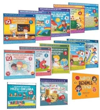 6-12 Yaş ve Üstü Çocuklar İçin Zeka Geliştiren Oyunlar 13 Kitap - 1