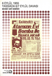 6 Eylül 1955 Yassıada 6-7 Eylül Davası - Bağlam Yayınları