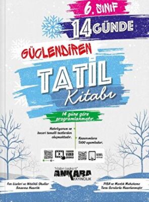 6. Sınıf 14 Günde Güçlendiren Tatil Kitabı - 1