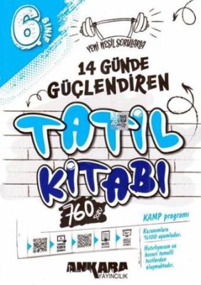 Ankara Yayıncılık 6. Sınıf 14 Günde Güçlendiren Tatil Kitabı - 1