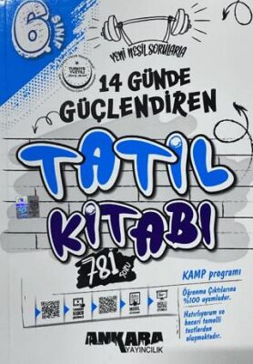 6. Sınıf 14 Günde Güçlendiren Tatil Kitabı - 1
