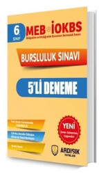 6. Sınıf Bursluluk Deneme Sınavı - Ardışık Yayınları