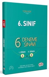 Editör Yayınevi 6. Sınıf Fasikül 6 Deneme Sınavı - Editör Yayınevi