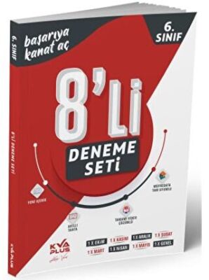 6. Sınıf 8`li Deneme Seti - 1