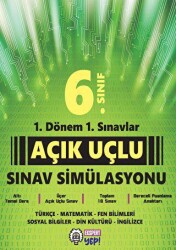 6. Sınıf Açık Uçlu Sınav Siümilasyonu - Ekspert Yayınları