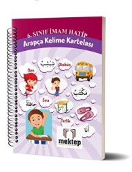 6. Sınıf İmam Hatip Arapça Kelime Kartelası - Mektep Yayınları
