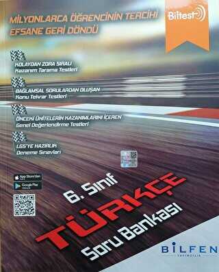 Bilfen Yayıncılık 6. Sınıf Biltest Türkçe Soru Bankası
