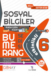 Günay Yayınları 6. Sınıf Bumerang Etkinlikli Sosyal Bilgiler - Günay Yayınları