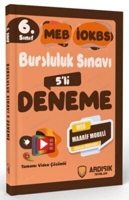 6. Sınıf Bursluluk Deneme Sınavı - 1