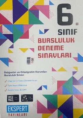 Ekspert Yayınları 6. Sınıf Bursluluk Deneme Sınavları - 1