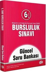 Editör Yayınevi Editör 6. Sınıf Bursluluk Güncel Soru Bankası - Editör Yayınevi