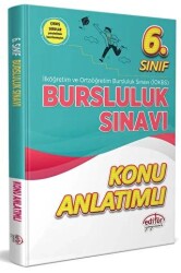 Editör Yayınevi 6. Sınıf Bursluluk Sınavı Konu Anlatımlı - Editör Yayınevi