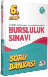 Editör Yayınevi 6. Sınıf Bursluluk Sınavı Soru Bankası - Editör Yayınevi