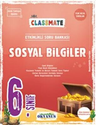 Okyanus Yayınları 6. Sınıf Classmate Sosyal Bilgiler Soru Bankası - 1