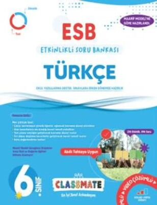 Okyanus Yayınları 6. Sınıf Classmate Türkçe Etkinlikli Soru Bankası - 1