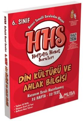 Muba Yayınları 6. Sınıf Din Kültürü Haftalık Hasat Soruları HHS - 1