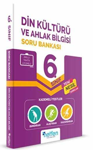 6. Sınıf Din Kültürü Soru Bankası Netfen Yayınları