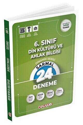 Dinamo Yayınları 6. Sınıf Din Kültürü ve Ahlak Bilgisi 24`lü Sarmal Deneme