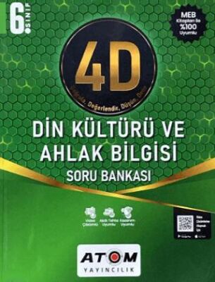 6. Sınıf Din Kültürü ve Ahlak Bilgisi 4D Soru Bankası - 1