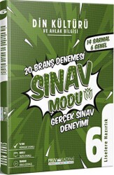 6 .Sınıf Din Kültürü ve Ahlak Bilgisi Deneme - Pruva Akademi