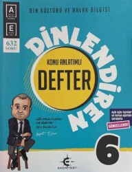6. Sınıf Din Kültürü ve Ahlak Bilgisi Dinlendiren Defter - Eker Test Yayınları