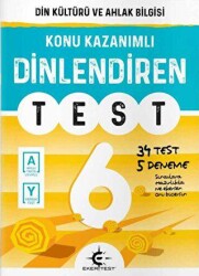 6. Sınıf Din Kültürü ve Ahlak Bilgisi Dinlendiren Test - Eker Test Yayınları
