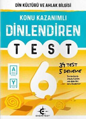 6. Sınıf Din Kültürü ve Ahlak Bilgisi Dinlendiren Test - 1