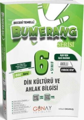 6. Sınıf Din Kültürü ve Ahlak Bilgisi Etkinlikli Bumerang Serisi - 1