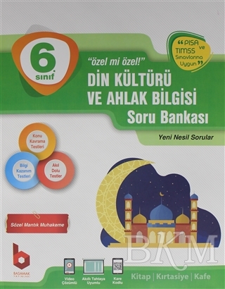 Basamak Yayınları 6. Sınıf Din Kültürü ve Ahlak Bilgisi Soru Bankası