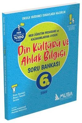 Muba Yayınları 6. Sınıf Din Kültürü ve Ahlak Bilgisi Soru Bankası - 1