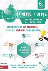 Nartest Yayınevi 6. Sınıf Din Kültürü ve Ahlak Bilgisi Yeşil Defter Tadında Tane Tane - Nartest Yayınevi