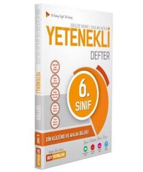 DDY Yayınları 6. Sınıf Din Kültürü ve Ahlak Bilgisi Yetenekli Defter - DDY Yayınları