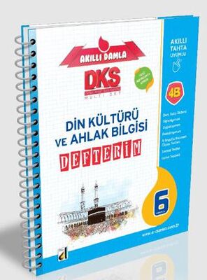 Damla Yayınevi - Bayilik Dks 4B Din Kültürü ve Ahlak Bilgisi Defterim - 6. Sınıf - 1