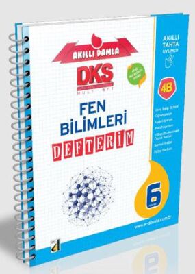 Damla Yayınevi - Bayilik Dks 4B Fen Bilimleri Defterim - 6. Sınıf - 1