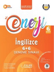 6. Sınıf Enerji 6+6 İngilizce Deneme Sınavı - Palme Yayınları