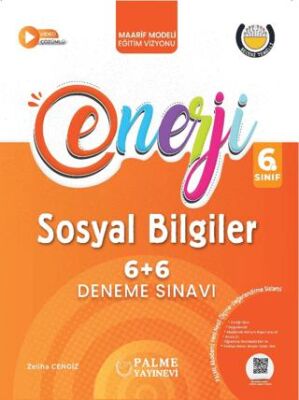 6. Sınıf Enerji 6+6 Sosyal Bilgiler Deneme Sınavı - 1