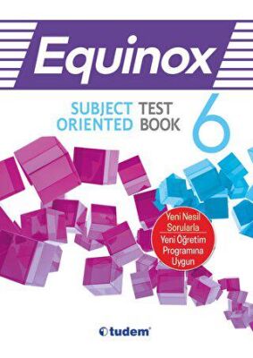 Tudem Yayınları - Bayilik Equinox Subject Oriented Test Book - 1
