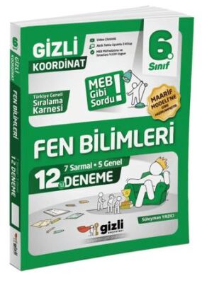 6. Sınıf Fen Bilimleri 12`li Deneme - 1