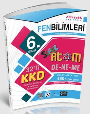 6. Sınıf Fen Bilimleri 32`li Haftalık Kazanım Kavrama Denemeleri - 1