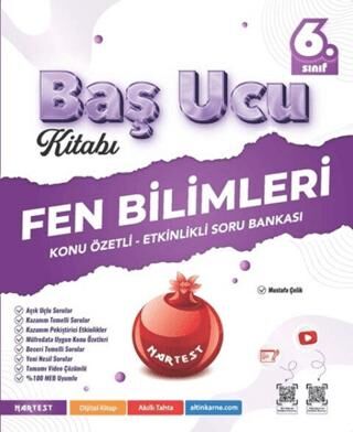 6. Sınıf Fen Bilimleri Baş Ucu Kitabı Maarif Modeli - 1