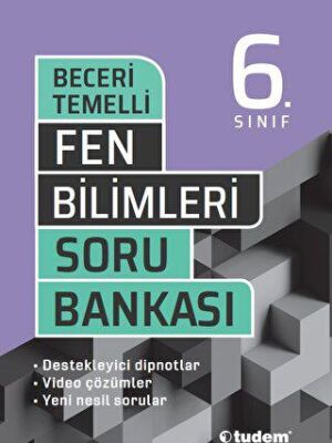 Tudem Yayınları - Bayilik 6. Sınıf Fen Bilimleri Beceri Temelli Soru Bankası - 1
