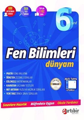 Artı Bir Yayınları 6. Sınıf Fen Bilimleri Dünyam - 1
