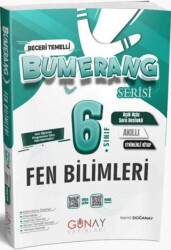 6. Sınıf Fen Bilimleri Etkinlikli Bumerang Serisi - Günay Yayınları
